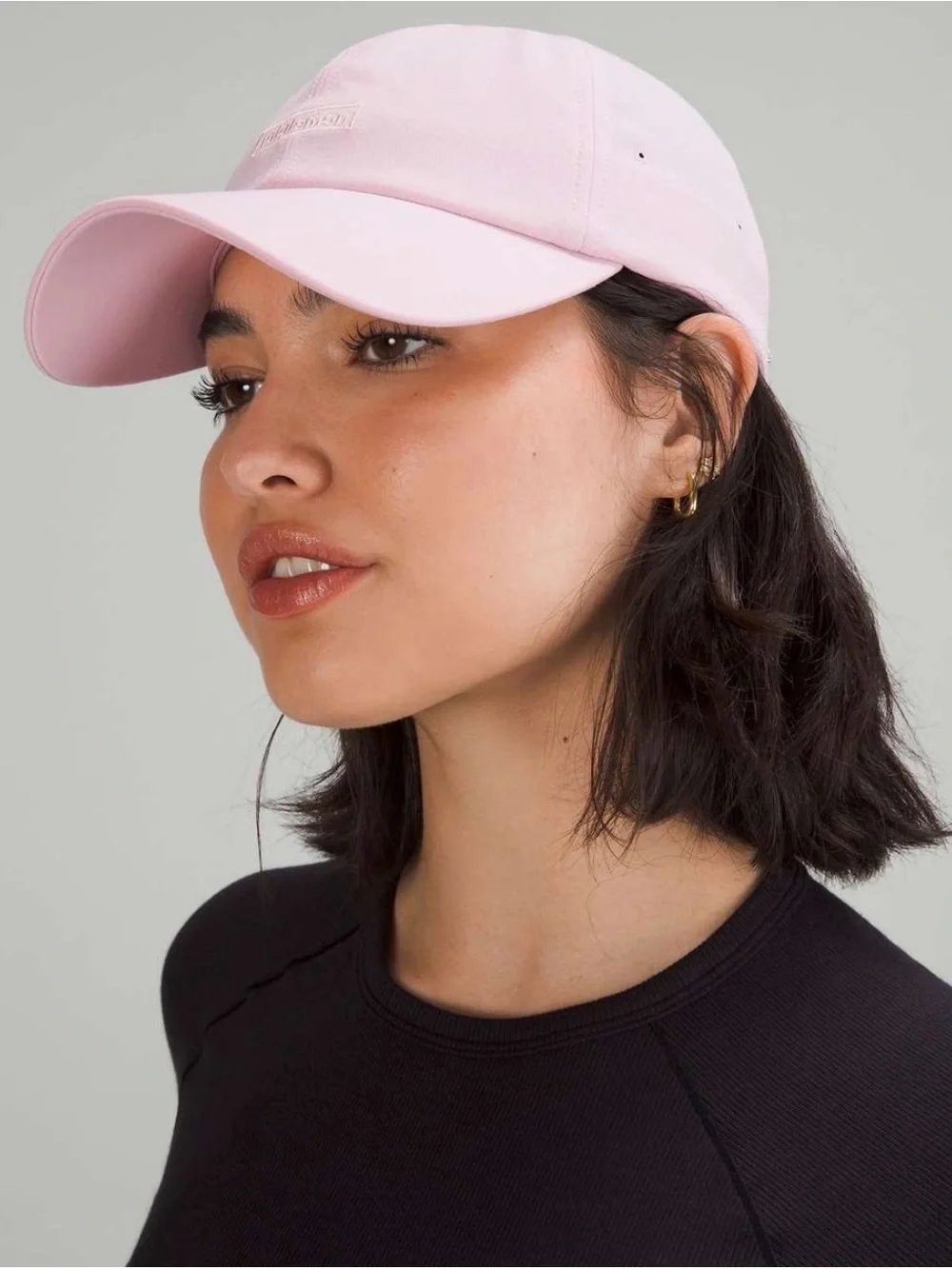 Lululemon Light Pink Baseball Cap | Lightweight Workout Hat